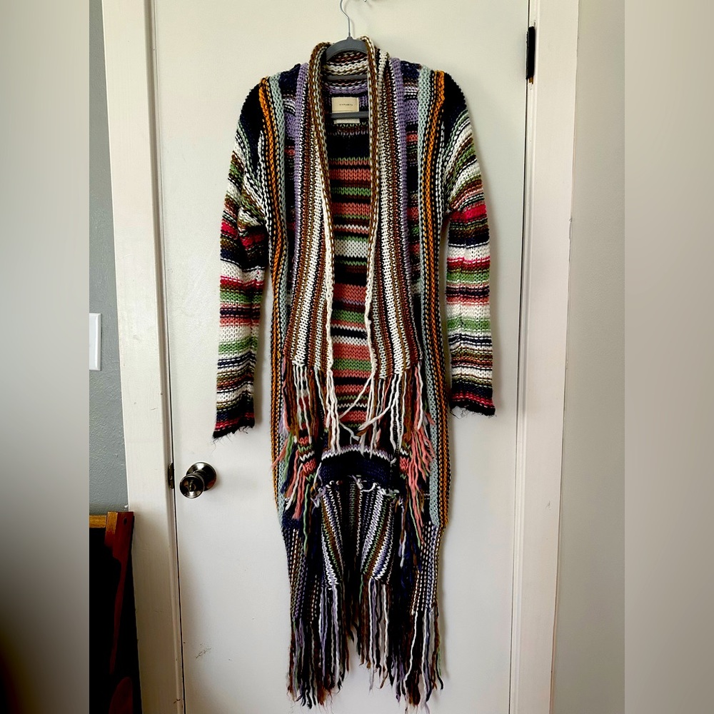 Long Knitted Cardigan